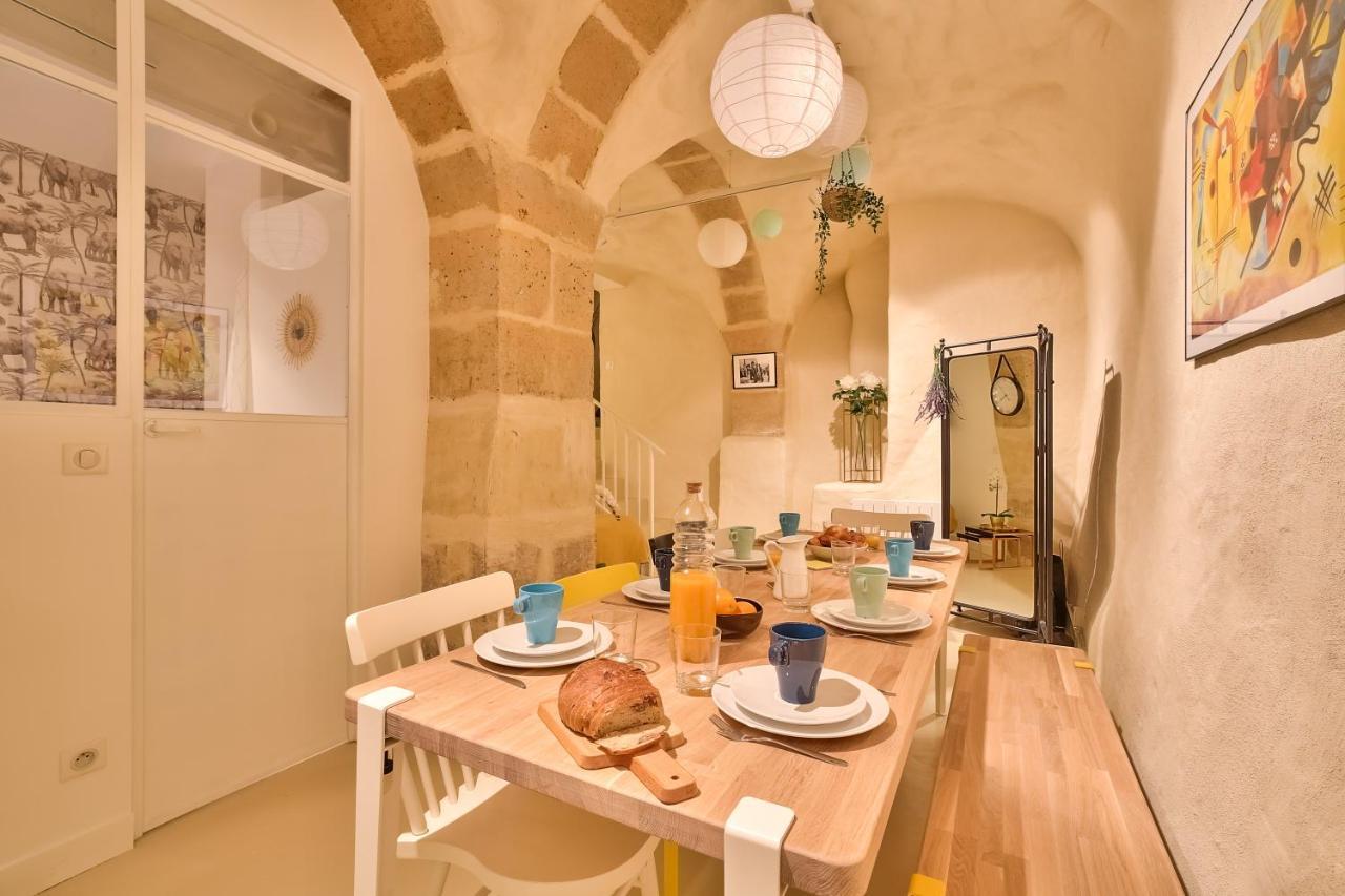 New Stunning 4 Bdrs Apt, With Ac - Le Marais París Exterior foto